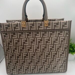 Fendi FF zucca tote bag